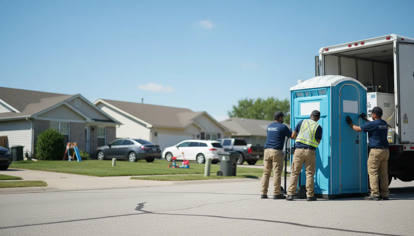 Standard Porta Potty Rentals in Metamora, IL near me
